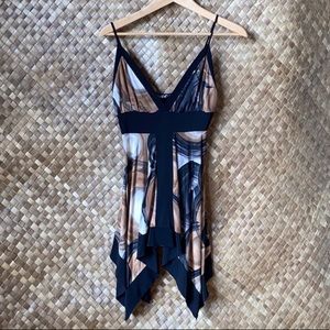 Earth toned dress top